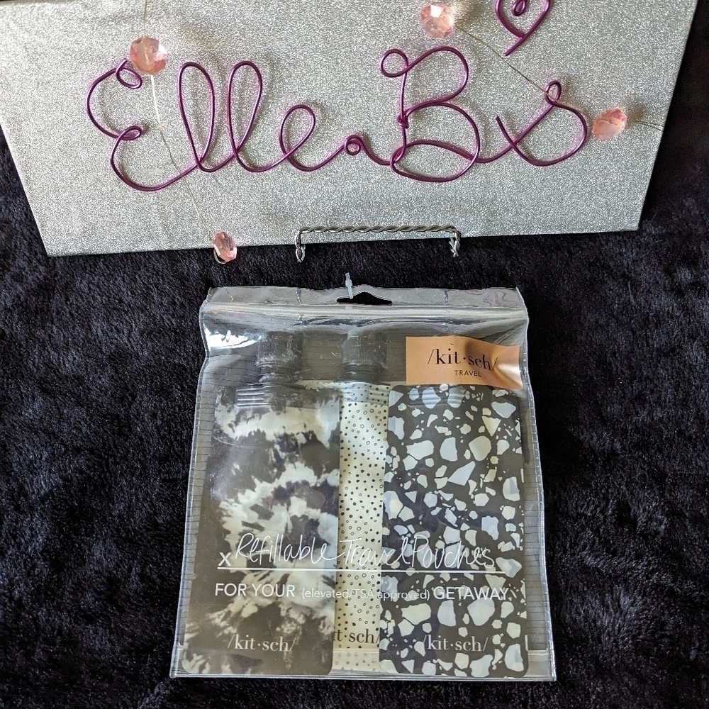 3 Piece Travel Pouch Set